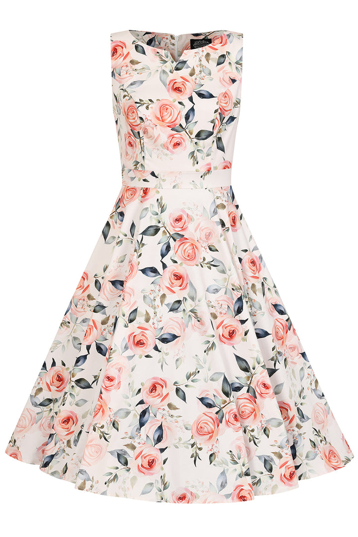 Hearts & Roses - Aurora Floral Swing Dress