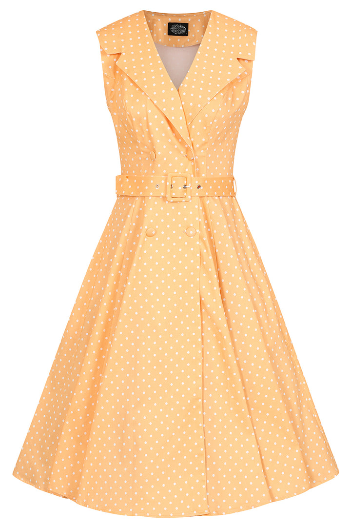 Hearts & Roses - Vestido de Swing de Lunares Hannah