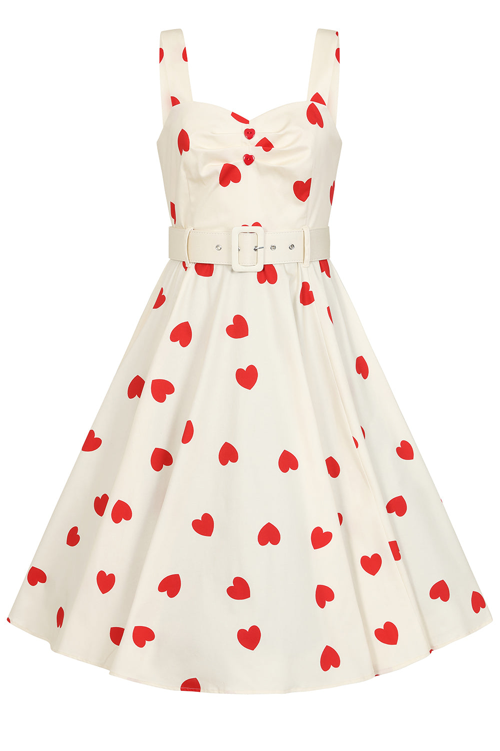 Hearts & Roses - Sweetheart Swing Jurk