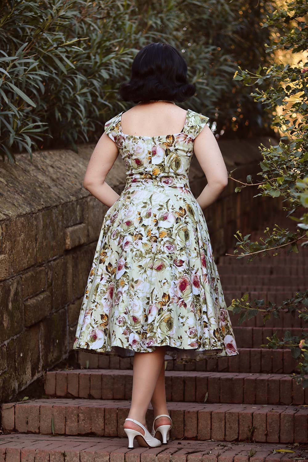 Hearts & Roses - Emilia Floral Swing Dress (Copy)