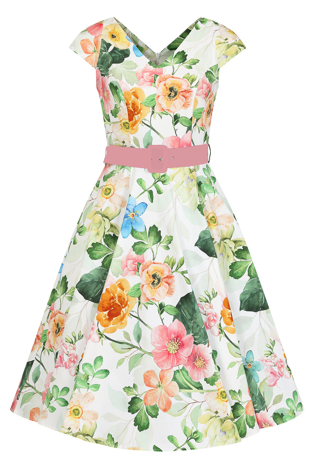 Hearts & Roses - Vestido de Columpio Floral Imogen