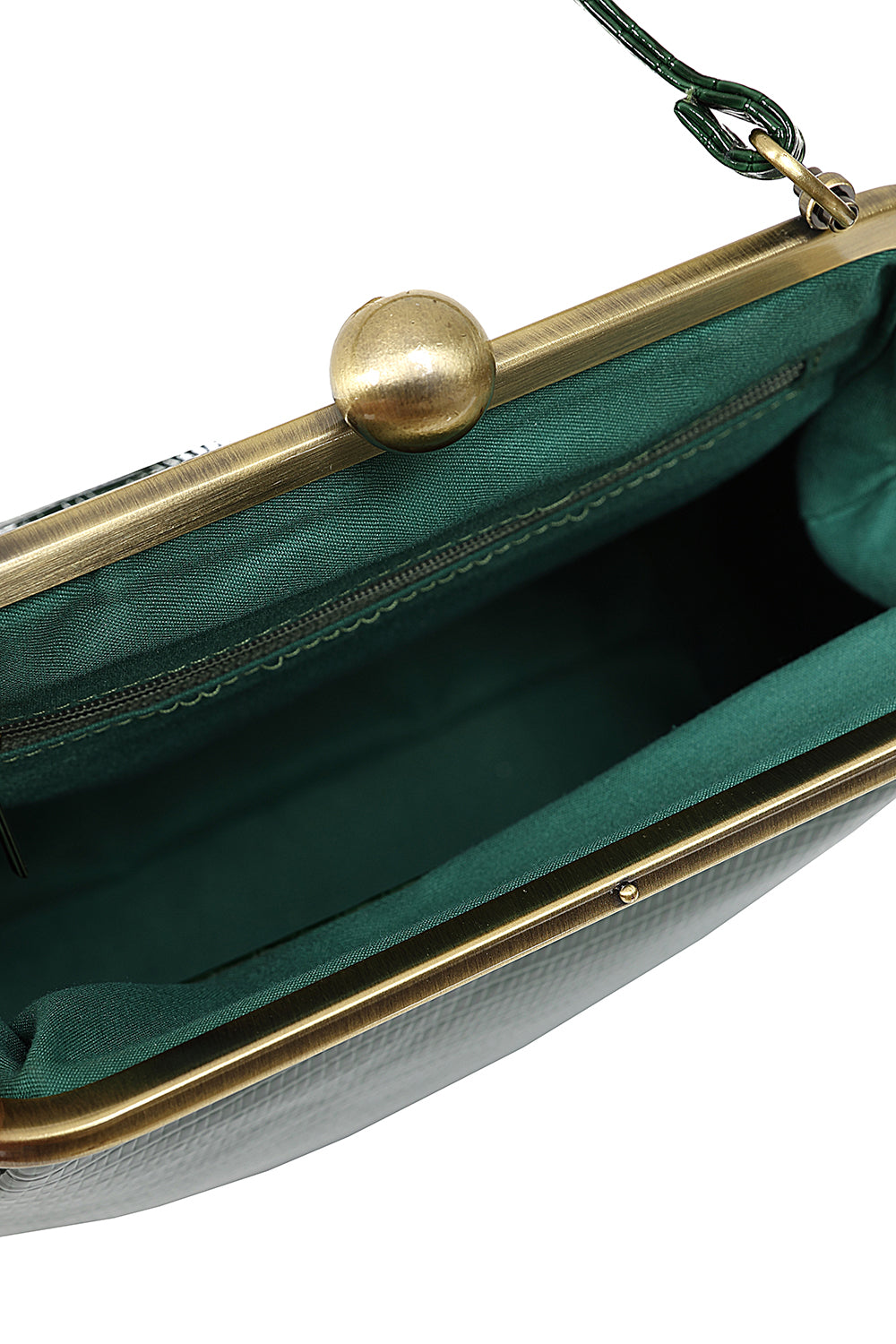 Banned Retro - Doris Handbag in dunkelgrün