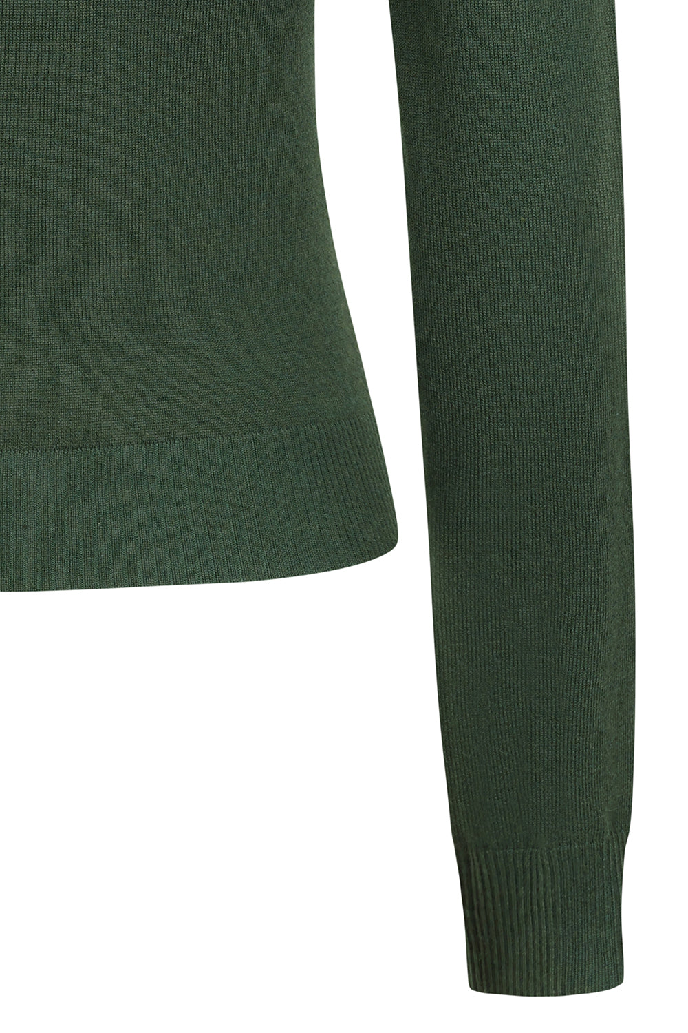 Banned Retro – Mara Jumper in flaschengrün