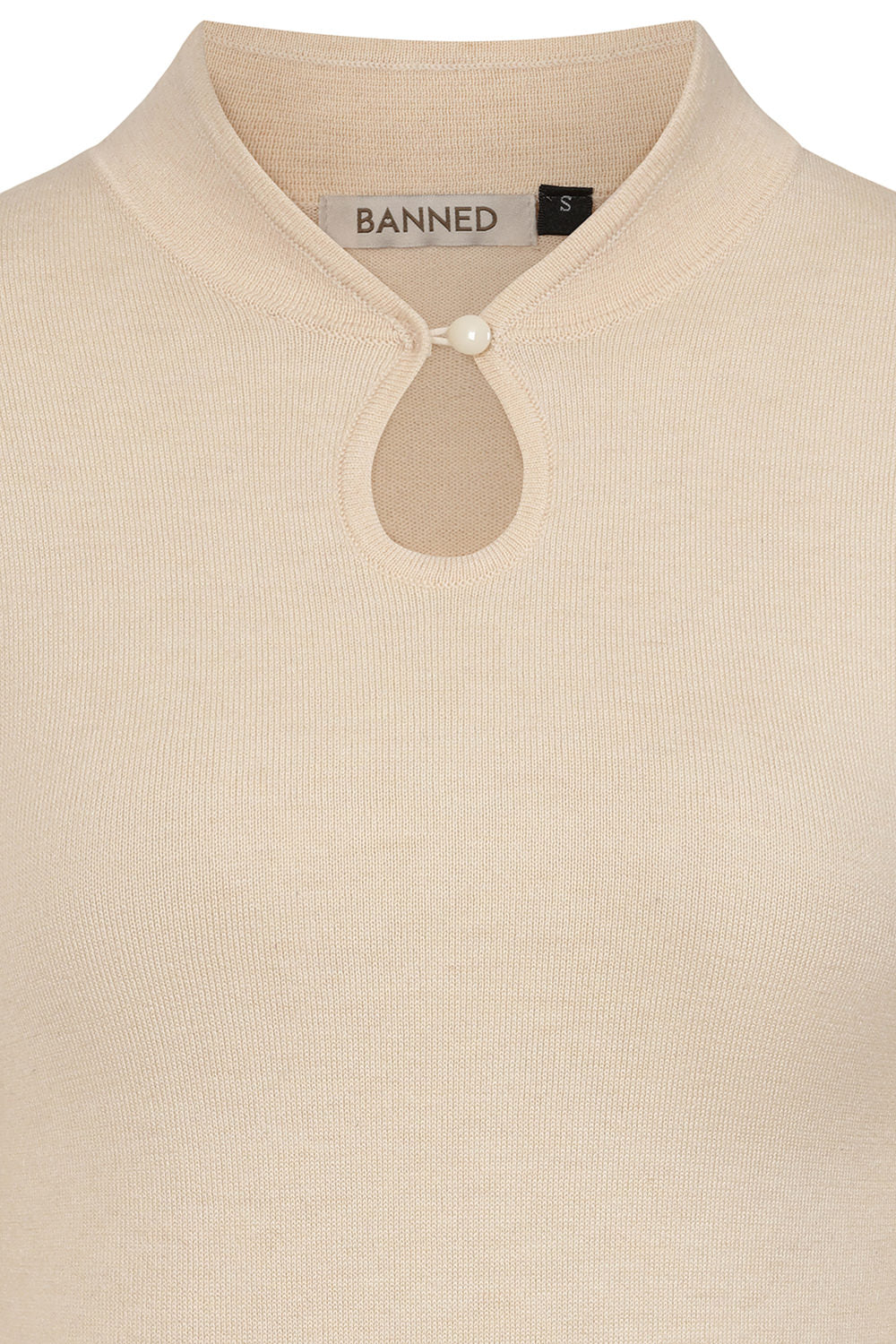 Banned Retro – Mara Jumper in beige