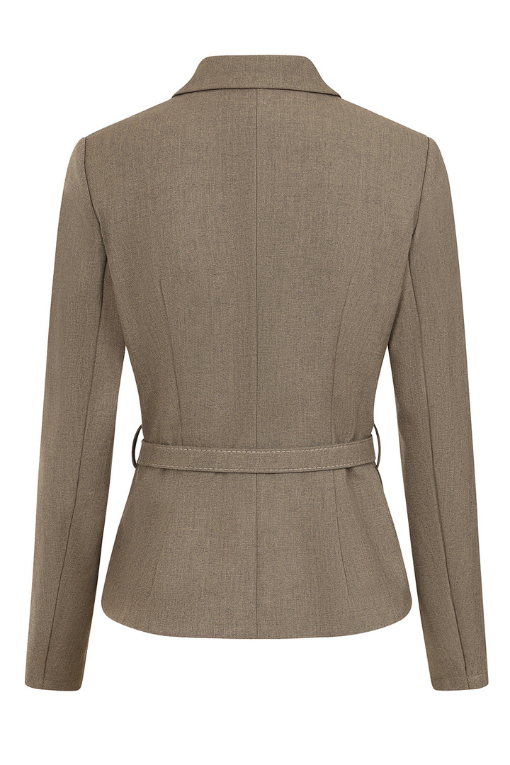 Banned Retro - 1940s Lady Danbury Jacket khaki