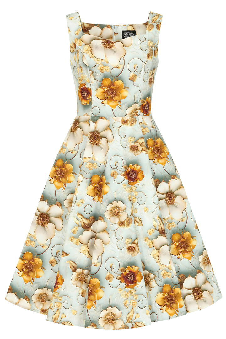 Hearts & Roses - Mavis Floral Swing Dress