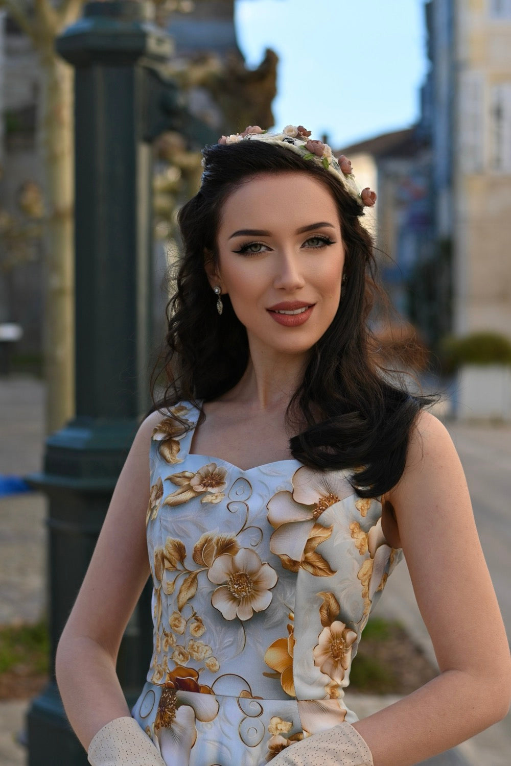 Hearts & Roses - Mavis Floral Swing Dress