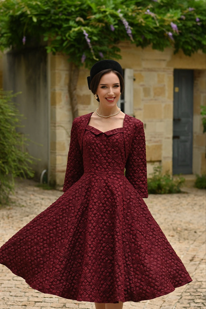 Hearts & Roses - Thea Swing Dress mit Bolero
