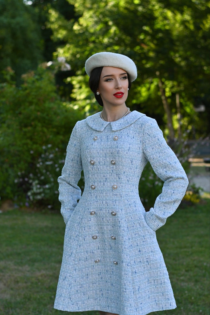 Hearts & Roses - Tayla Tweed Dress