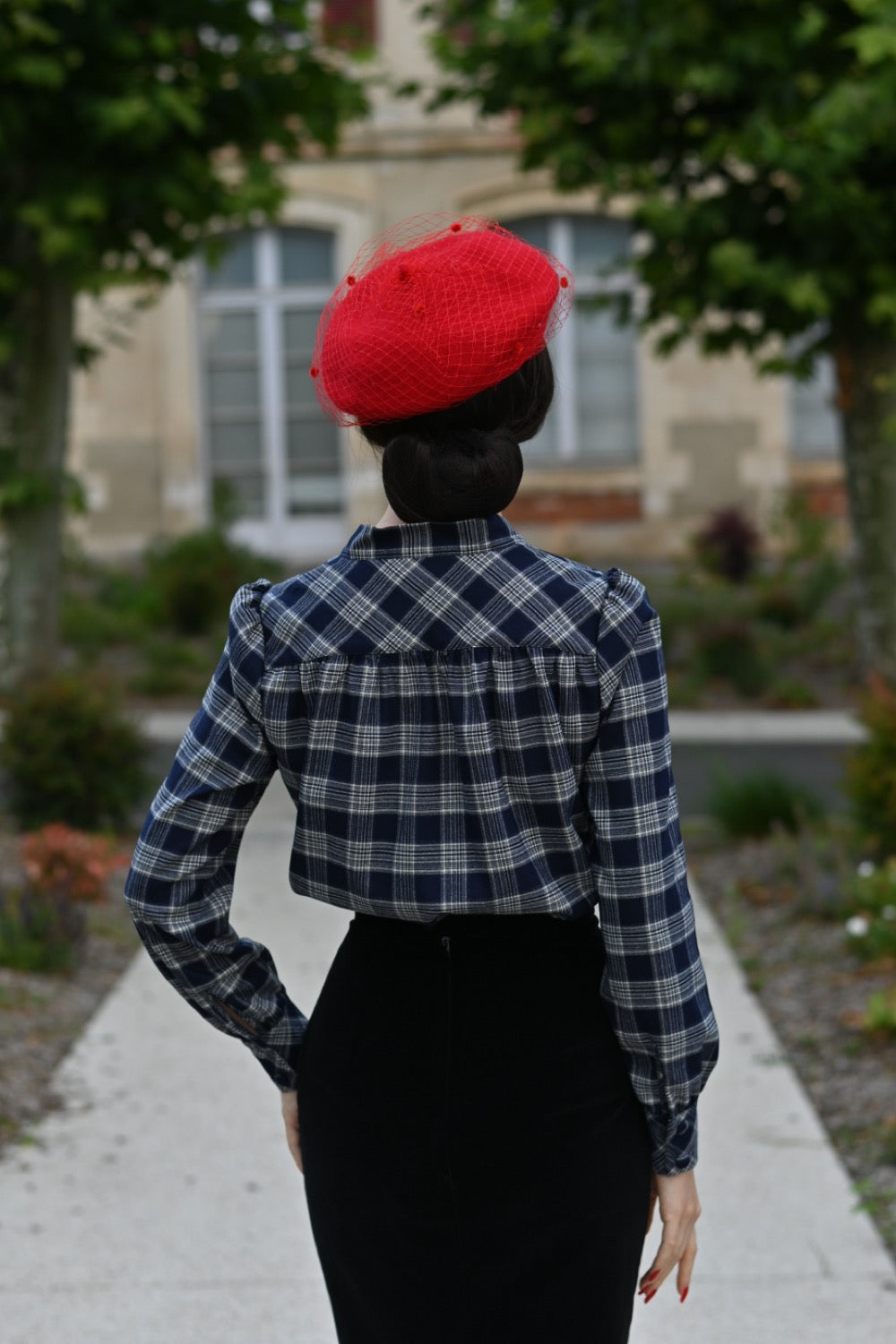 Hearts & Roses – Jemima Tartan Bluse