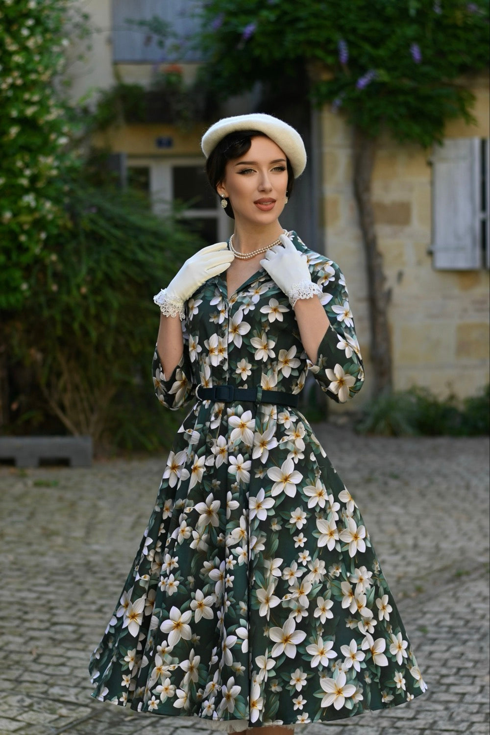 Hearts & Roses - Skye Floral Swing Dress