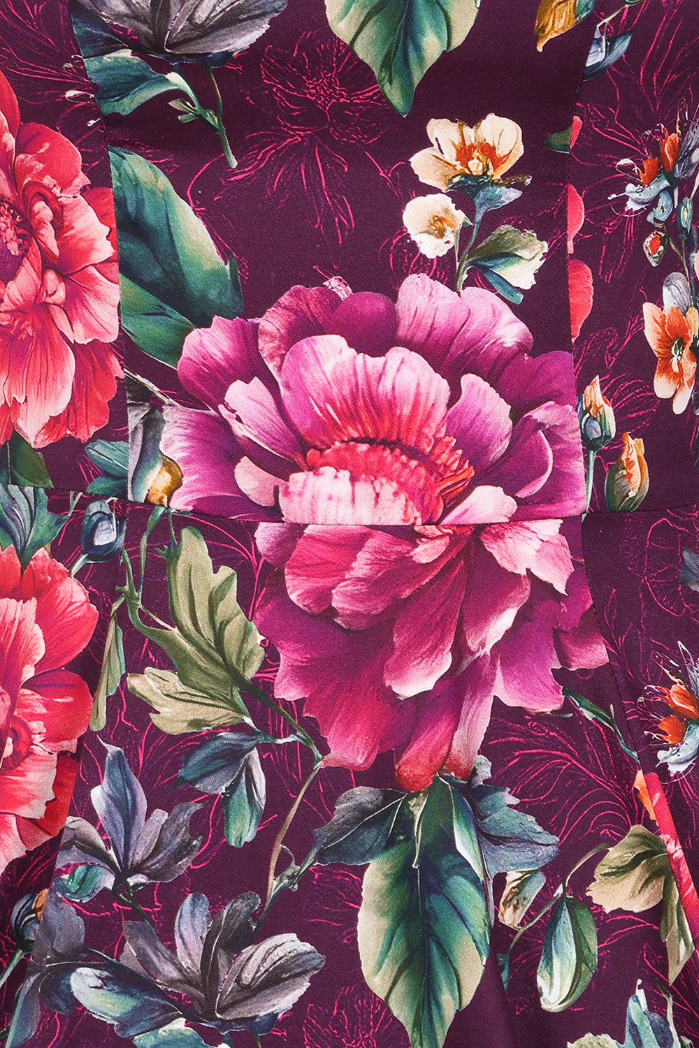 Hearts & Roses - Bea Floral Swing Dress