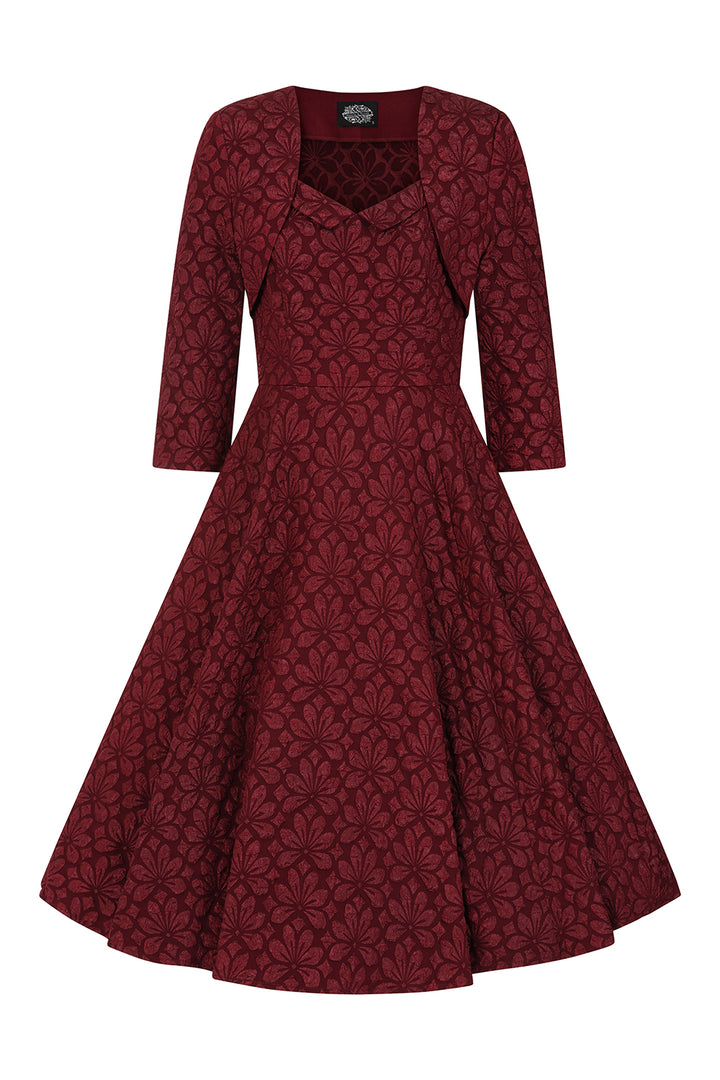 Hearts & Roses - Thea Swing Dress mit Bolero