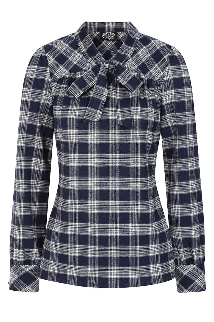 Hearts & Roses – Jemima Tartan Bluse