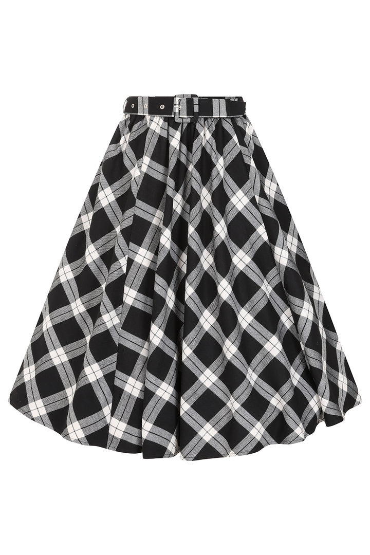 Hearts & Roses - Lacey Tartan Skirt