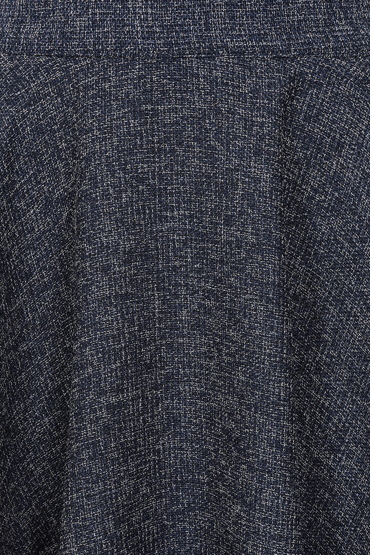 Banned Retro - Cary Texture Skirt in navy