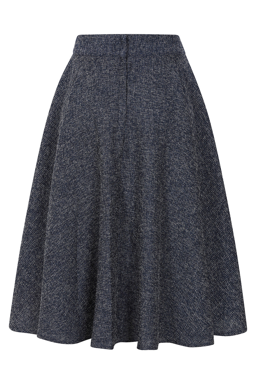 Banned Retro - Cary Texture Skirt in navy