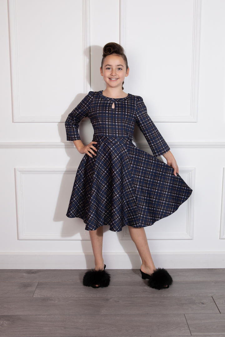 Hearts & Roses - Robe à balancement tropical Luisa pour enfants