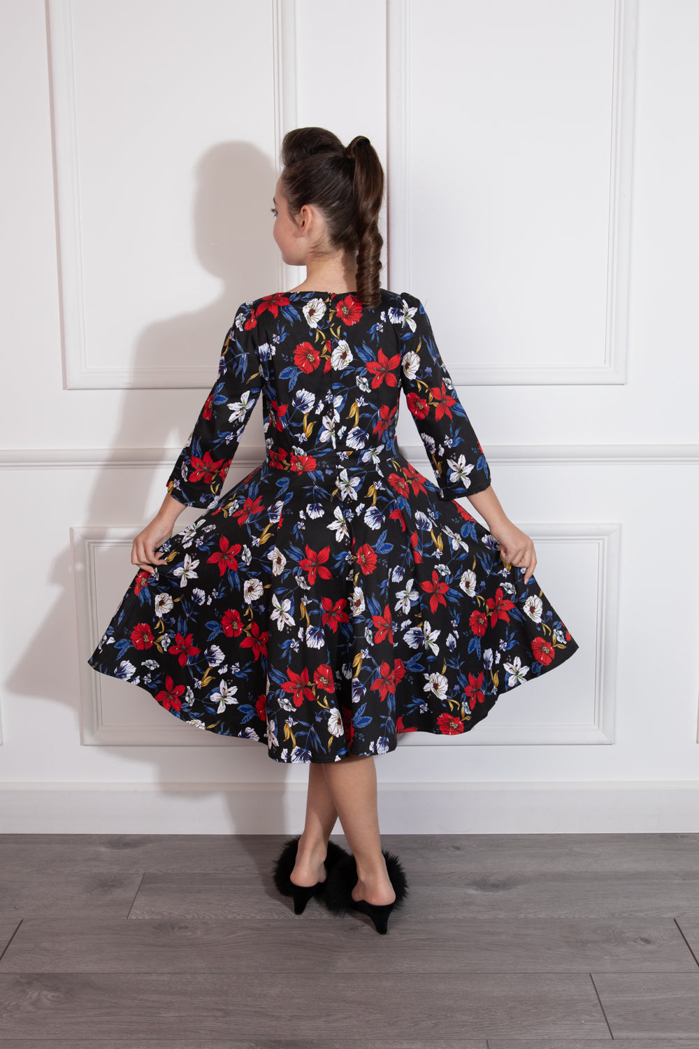 Hearts & Roses - Kids Luisa Tropical Swing Dress