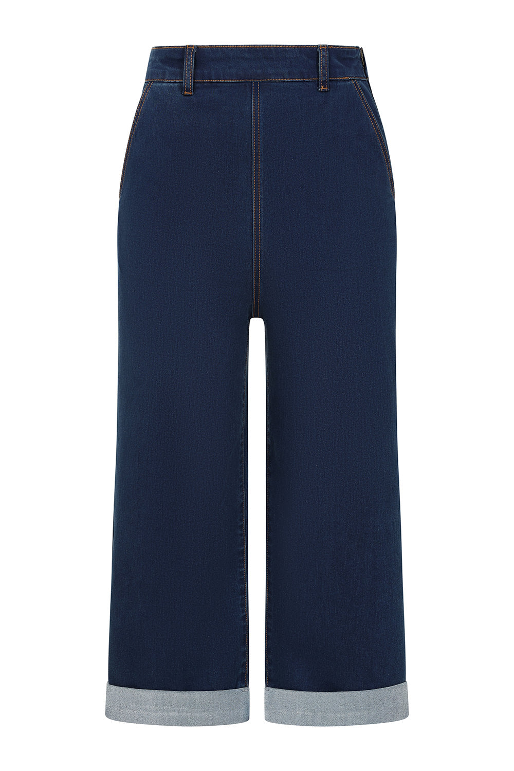 Banned Retro - Mandy Love Denim 50s Capri