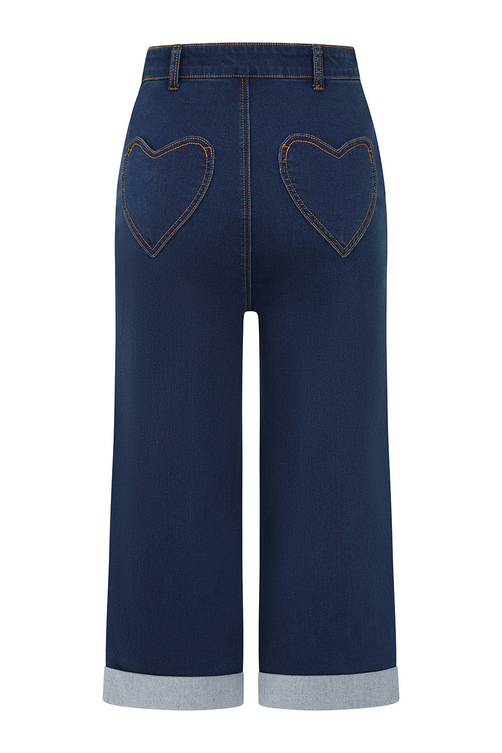 Banned Retro - Mandy Love Denim 50s Capri