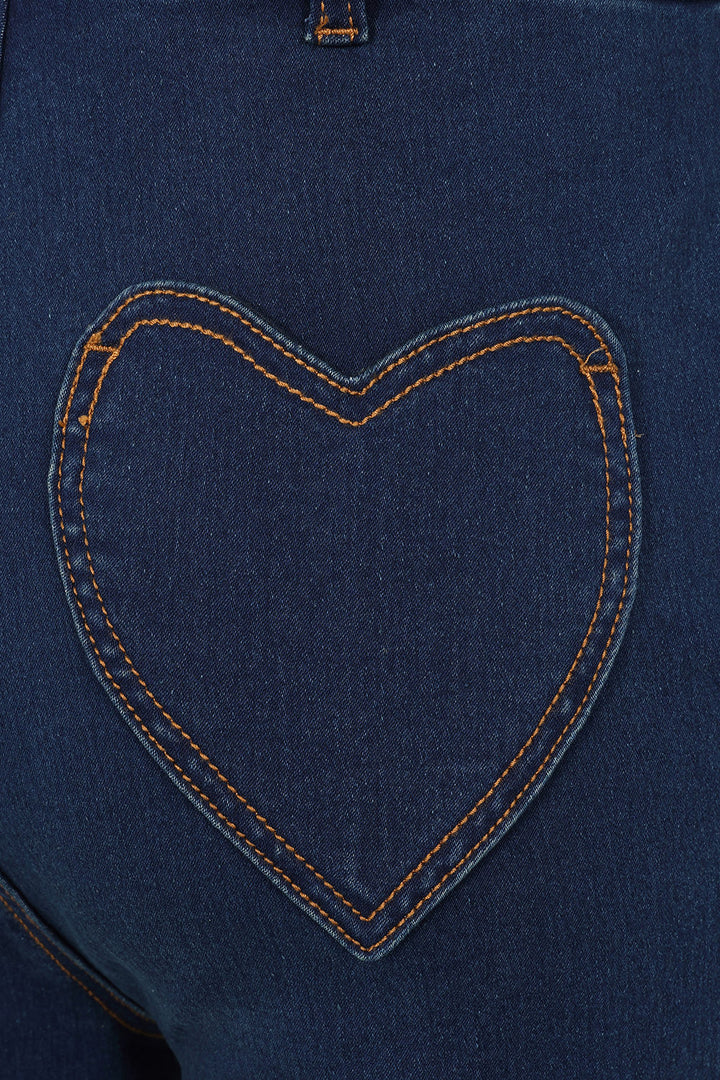 Banned Retro - Mandy Love Denim 50s Capri