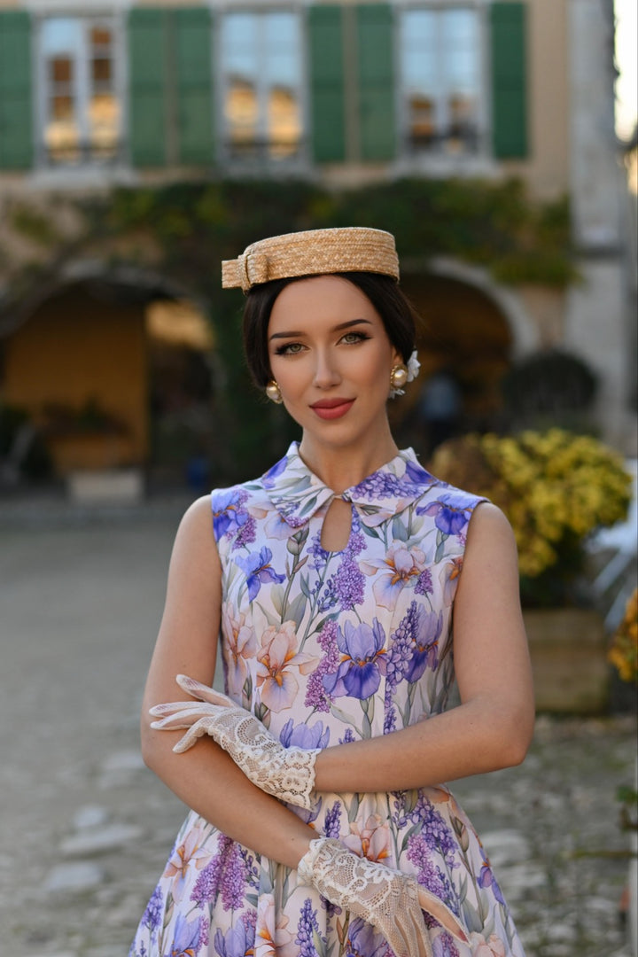 Hearts & Roses - Lavender Fields Shirt Dress