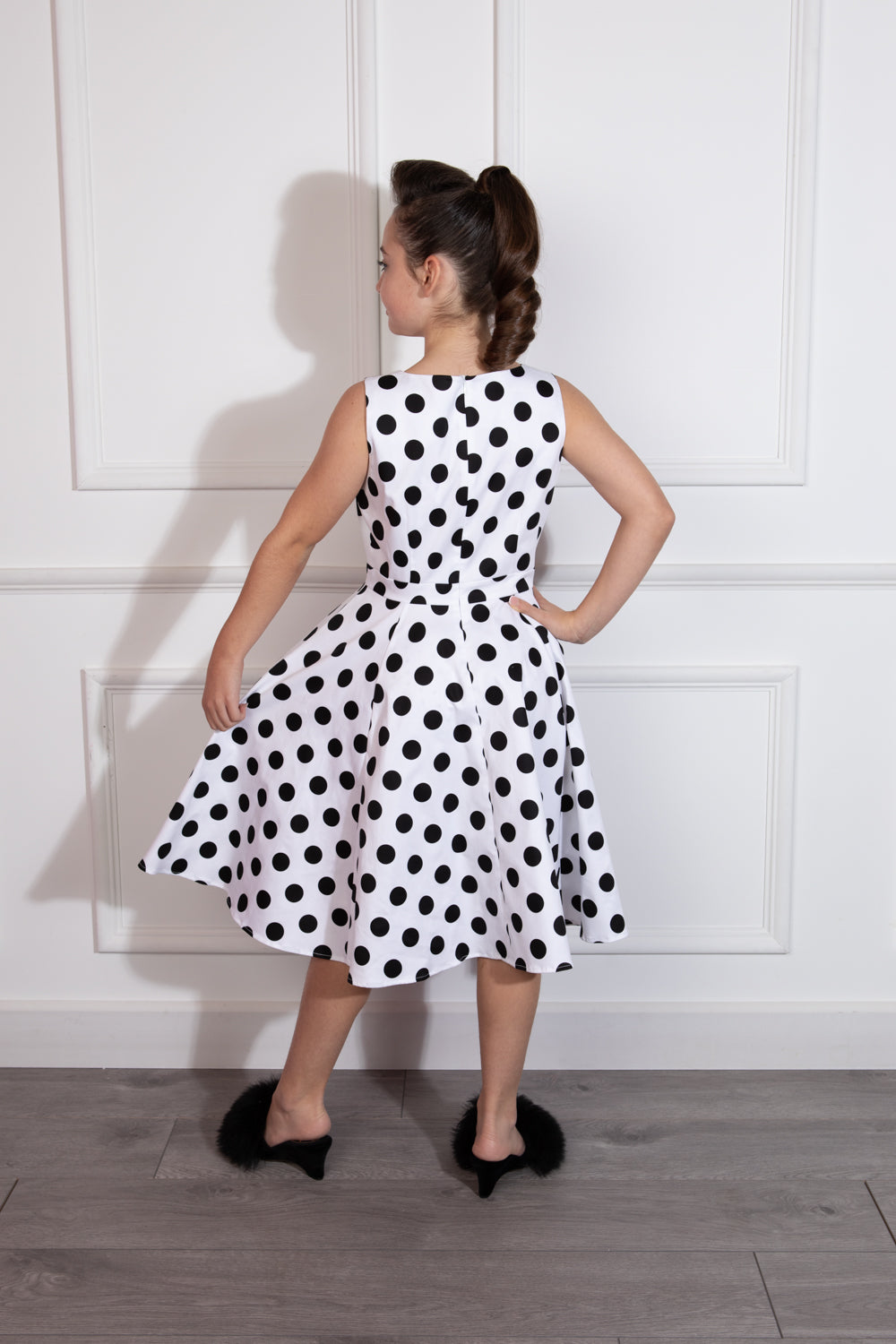 Hearts & Roses - Kids Little Starlet Polka Dot Dress