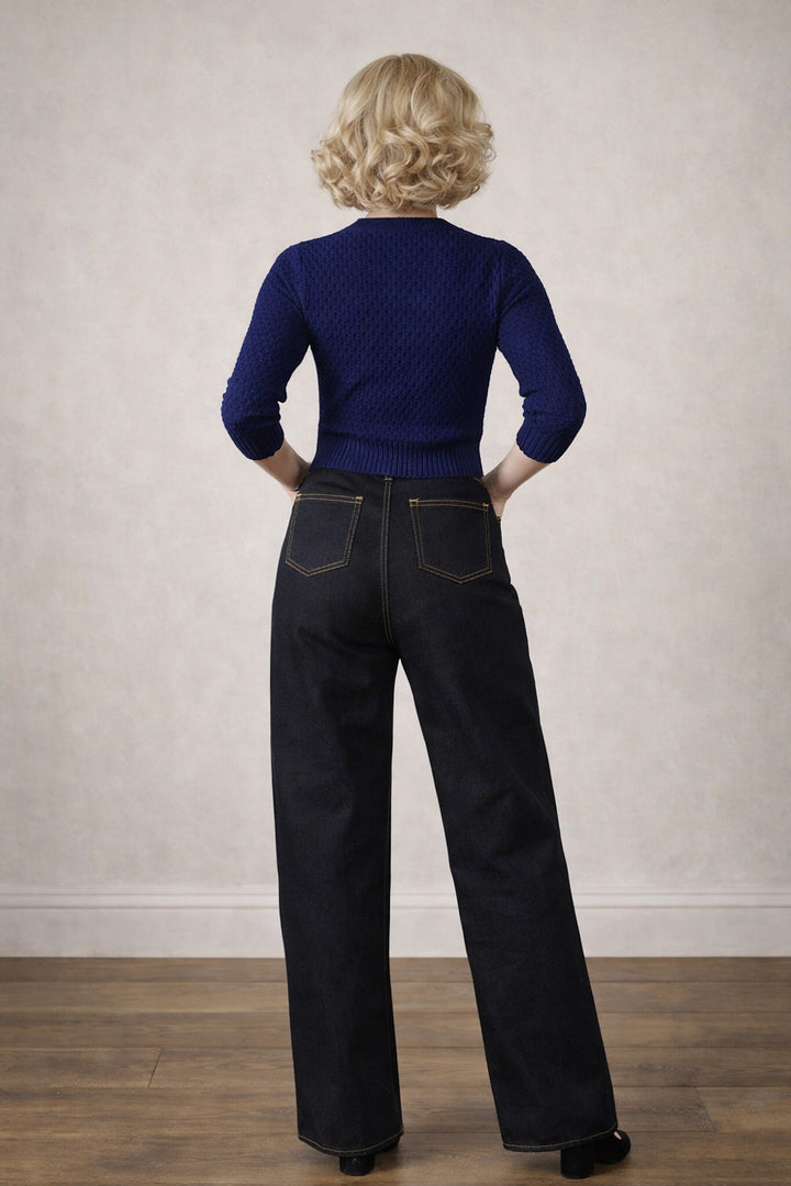 Banned Retro – 50s Monroe Jeans in schwarz