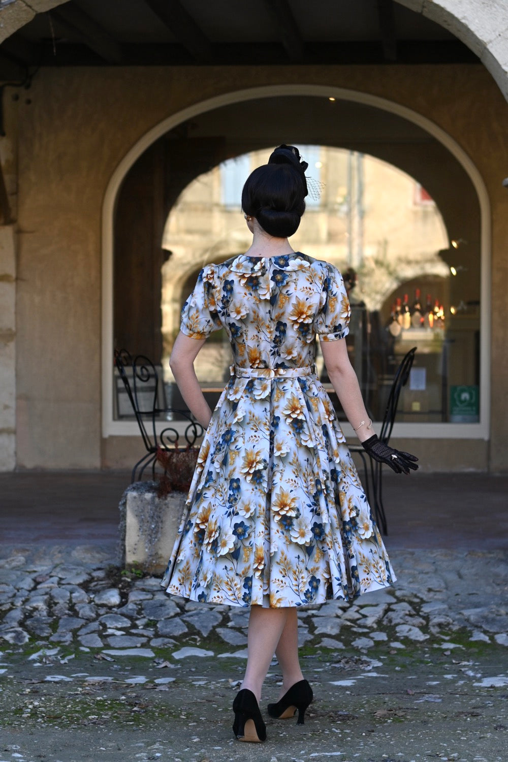 Hearts & Roses - Marigold Meadow Swing Dress