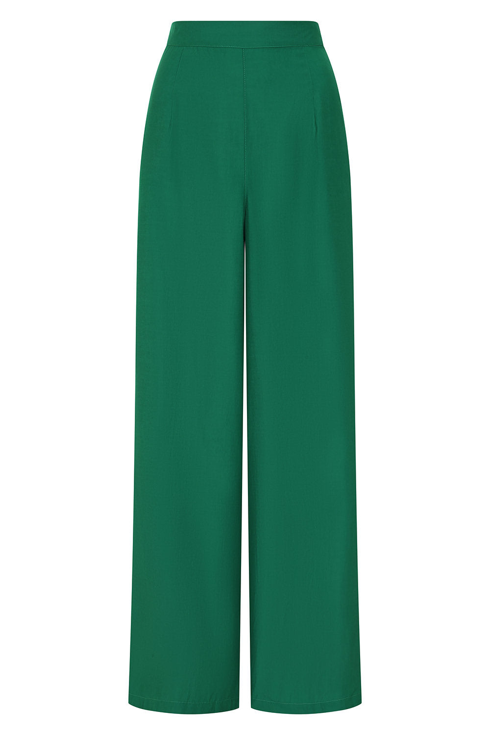 Banned Retro - Elizabeth Palazzo Trousers in grün