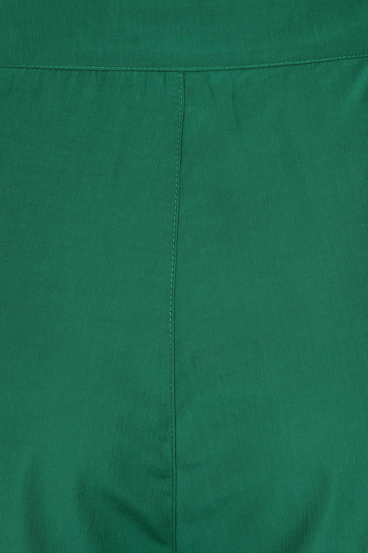 Banned Retro - Elizabeth Palazzo Trousers in grün