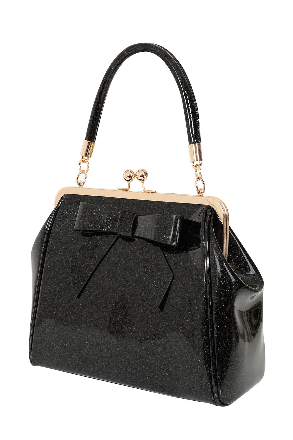 Banned Retro - Bolso de mano vintage americano en verde oscuro