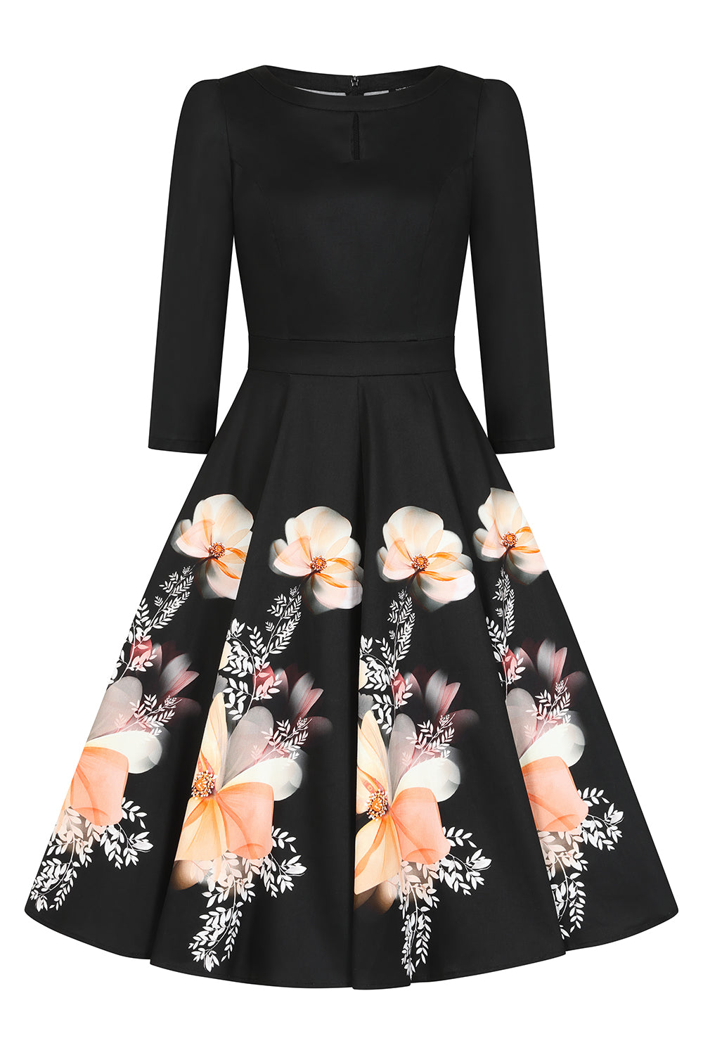 Hearts & Roses - Robe Swing Florale Alice