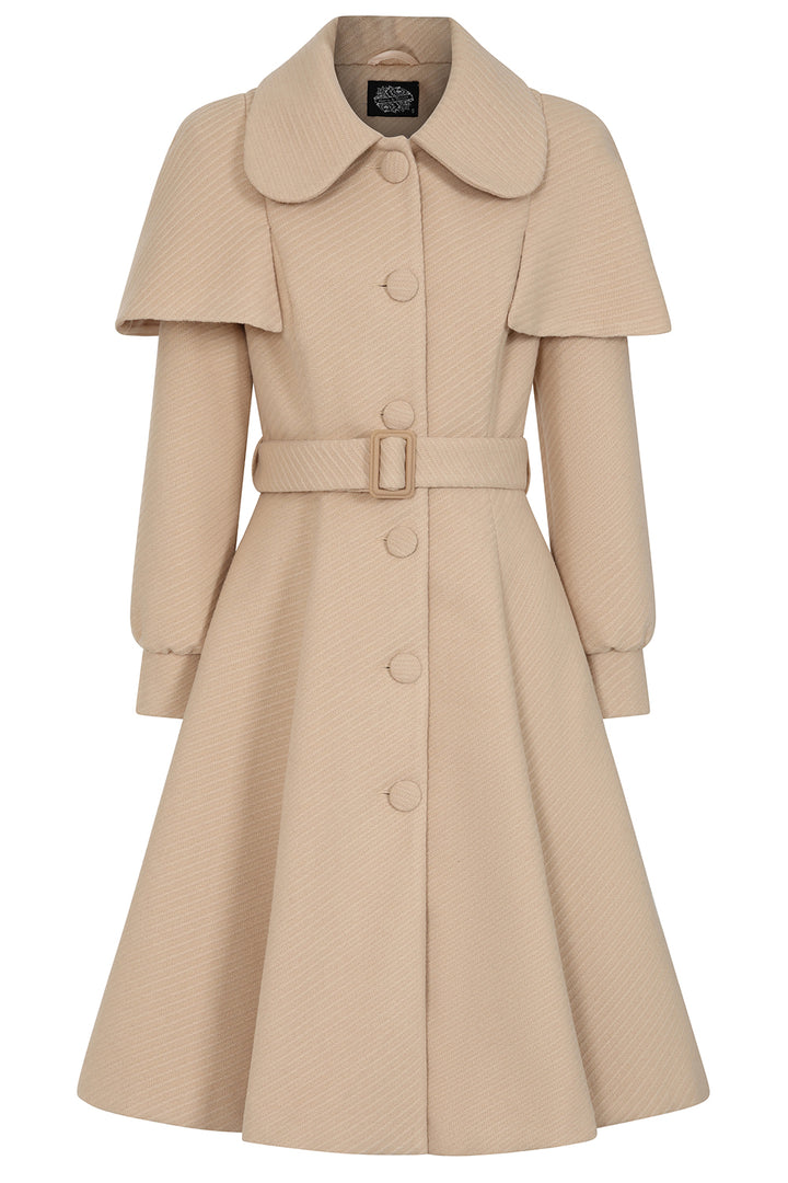 Hearts & Roses - Cosette Swing Coat beige