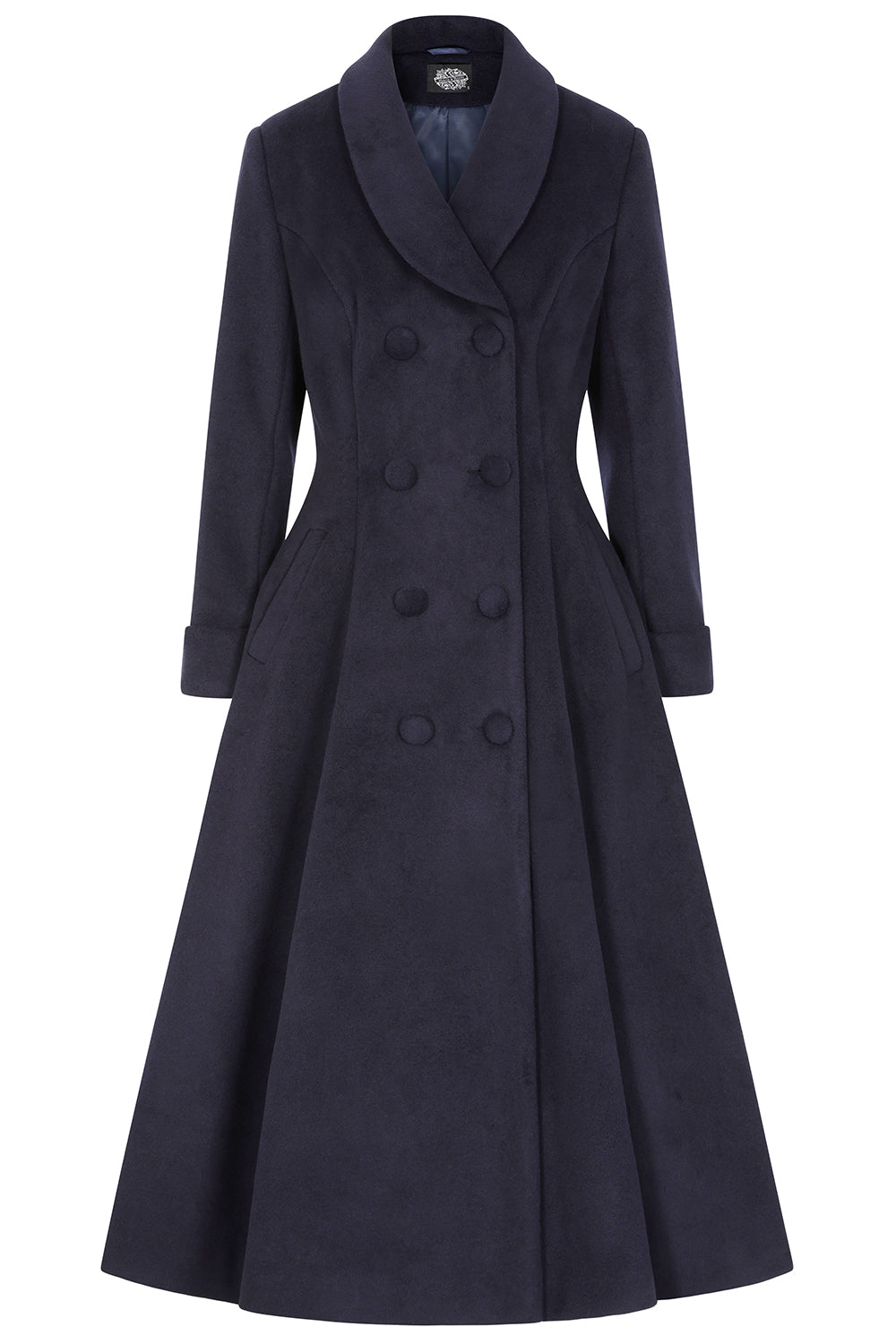 Hearts & Roses - Emmeline Swing Coat Navy