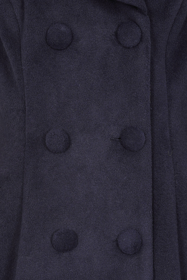 Hearts & Roses - Emmeline Swing Coat Navy