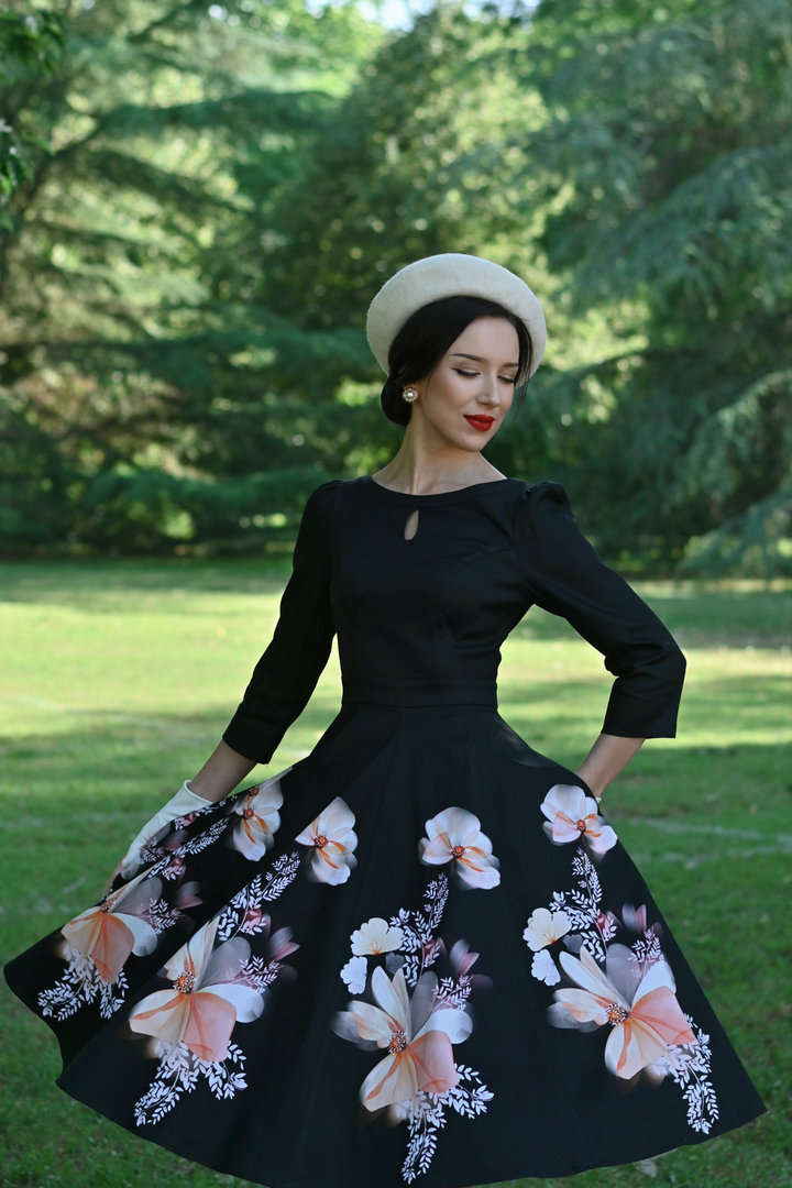 Hearts & Roses - Robe Swing Florale Alice