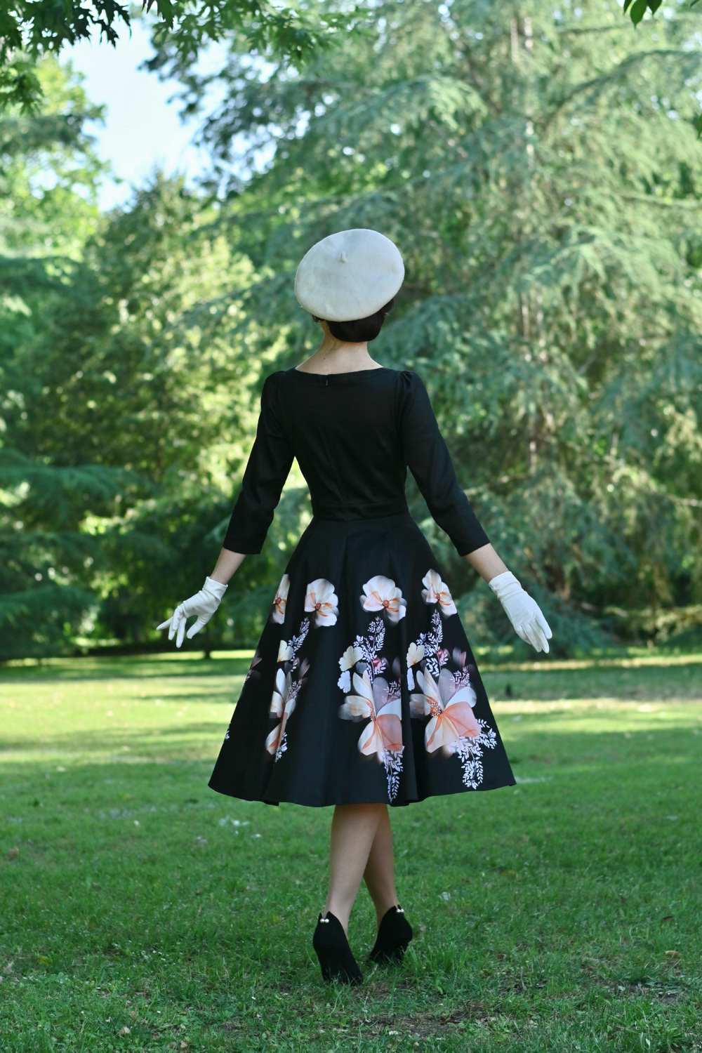 Hearts & Roses - Robe Swing Florale Alice