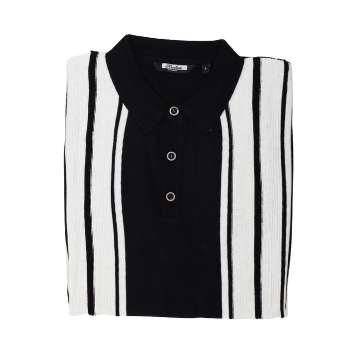CRK London - Poloshirt Stripes navy