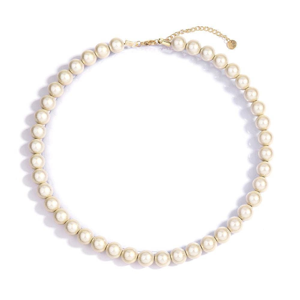 Fox par Ren GmbH - Collier Magic Pearls Yuri en Beige