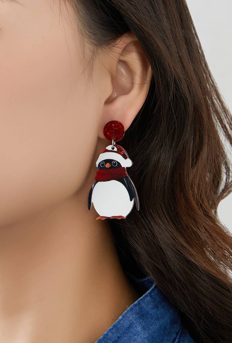 Pinguin Ohrringe