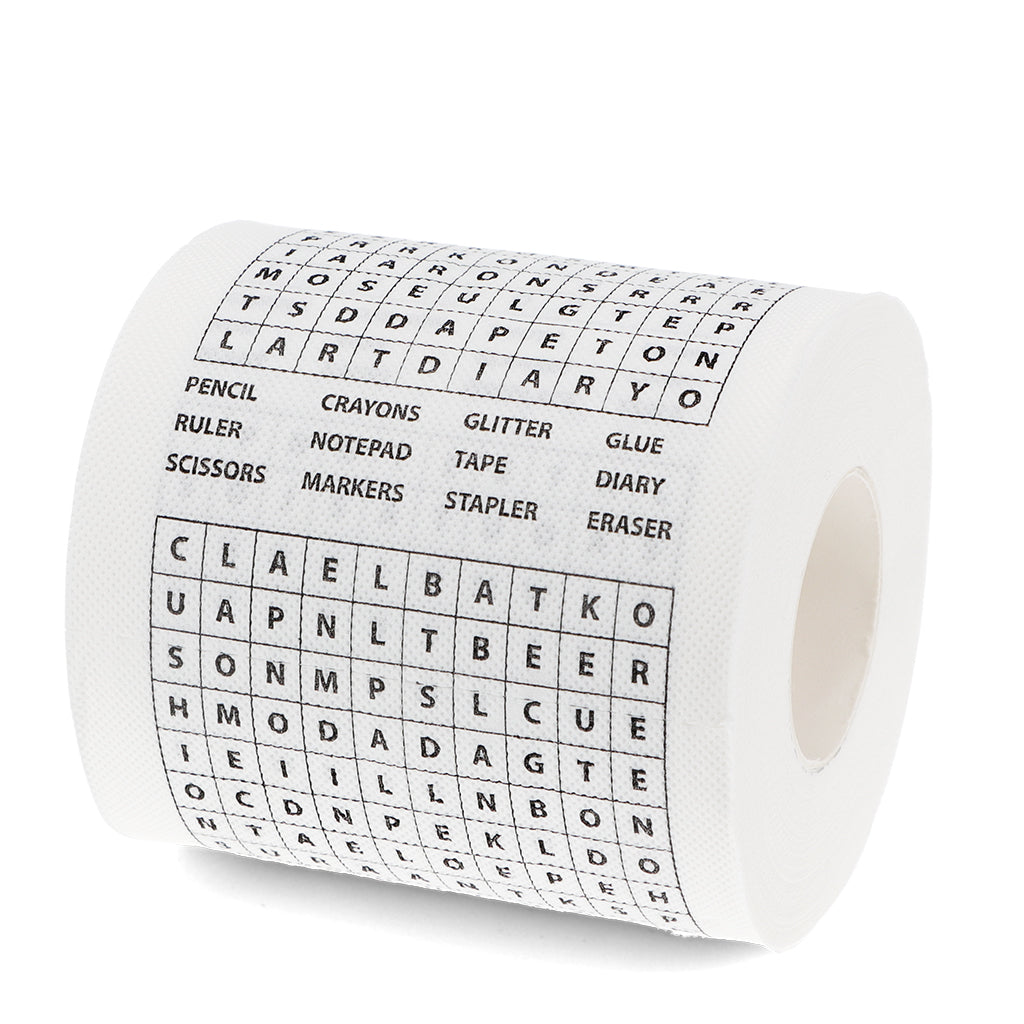 Wortsuche Toilettenpapier