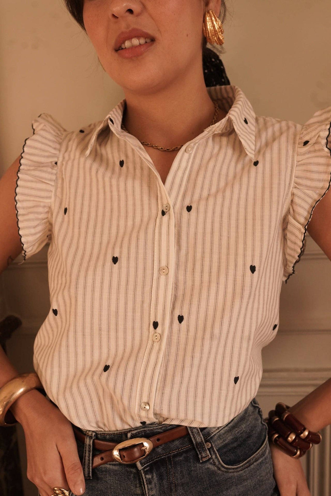 Désirée Heart Top