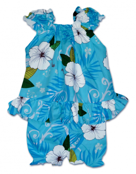 Pacific Legend - Girls Cabana Set light blue