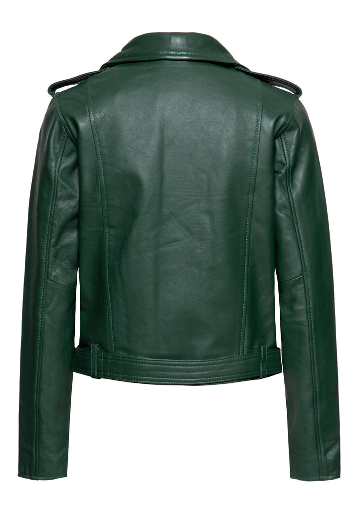 Queen Kerosin – Lederjacke Marlon grün