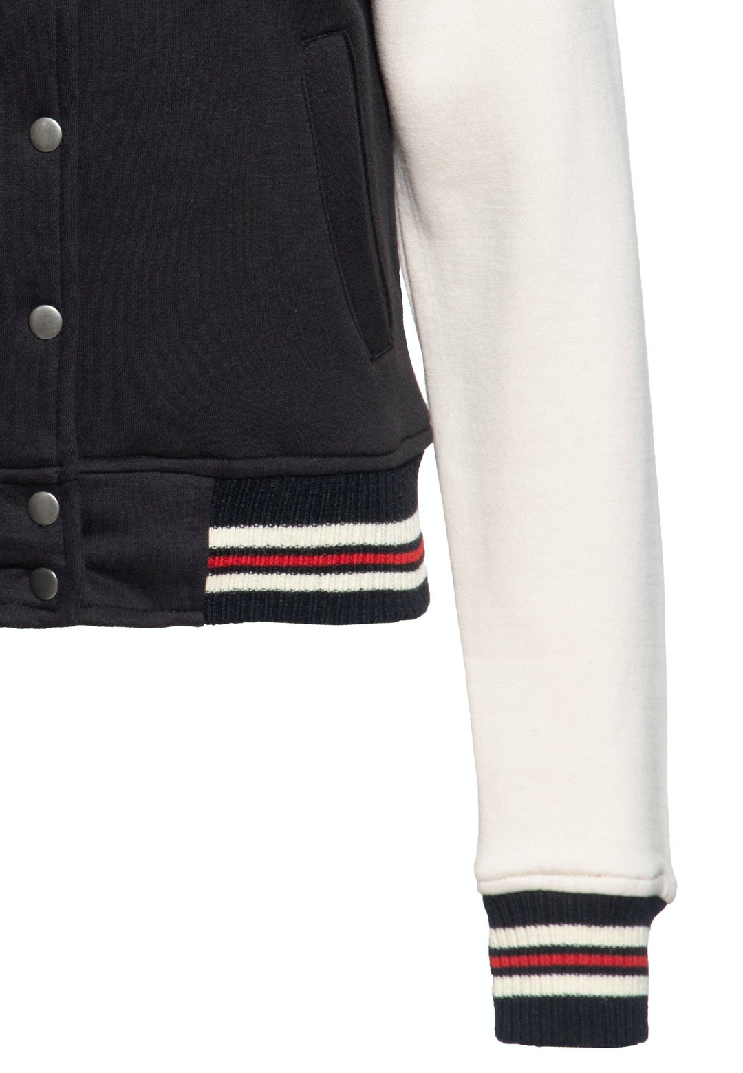 Queen Kerosin – Collegejacke "I Can Do It" in schwarz