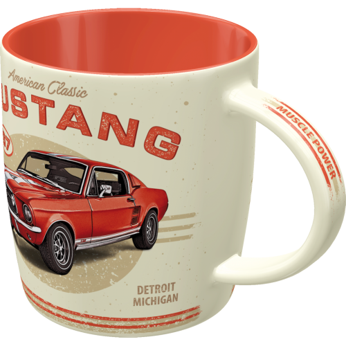 Tazza - Ford Mustang - GT 1967 Rossa