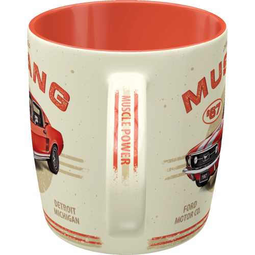 Tasse - Ford Mustang - GT 1967 Rood