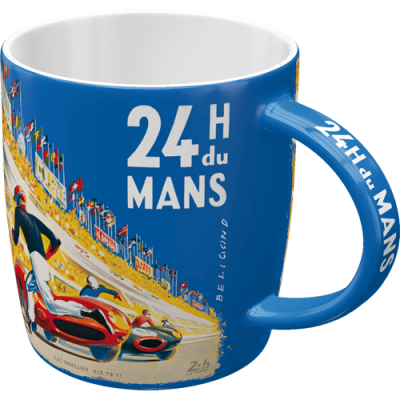 Tasse - 24h Le Mans - Racing Poster Blue